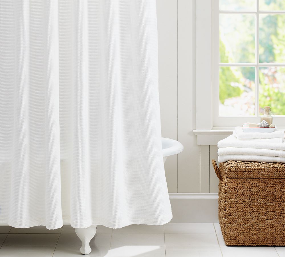 Dwell™ Waffle Weave Shower Curtain 3