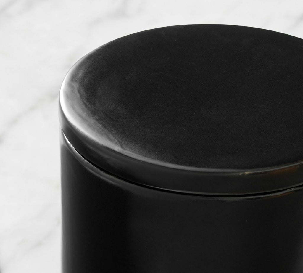 Dwell™ Matte Black Porcelain Bathroom Accessories Bundle 4