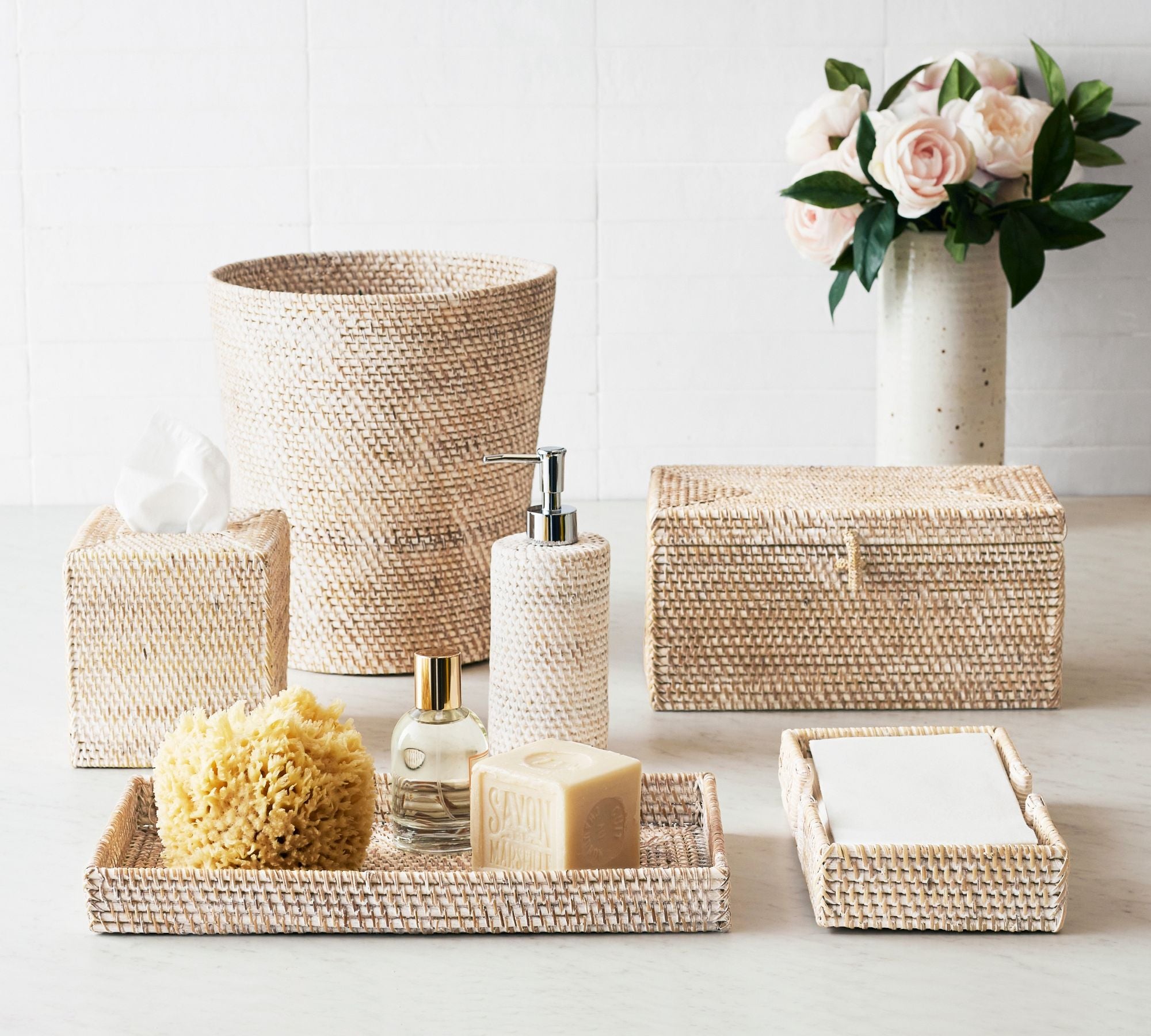 Dwell™ Tava Bath Accessories Bundle 1